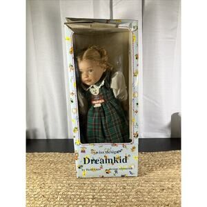 Heidi Ott Dreamkid Doll Monique Rare Vintage‎ Swiss Design 16” Braids OG Box